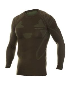 Koszulka termoaktywna Brubeck Ranger Protect D/R - Khaki