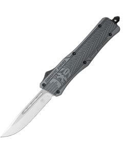 Nóż sprężynowy CobraTec OTF Medium - Grey