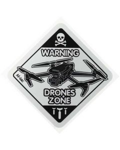 Naklejka M-Tac Drones Zone - Black