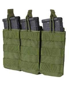 Potrójna ładownica Condor Triple M4/M16 Open Top Mag Pouch - Olive Drab