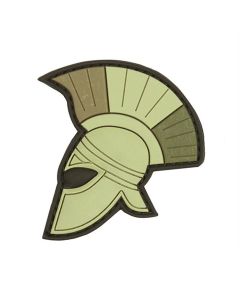 Naszywka 101 Inc. Spartan Helmet 3D PVC - Green
