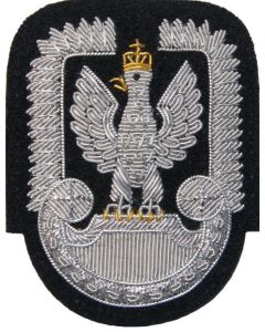Orzełek do czapki garnizonowej Sił Powietrznych - haft bajorkiem