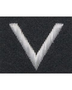 Stopień na beret WP (czarny / haft bajorkiem) - sierżant 