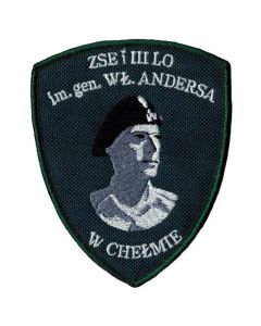 Emblemat naramienny MON ZS "Chełm"