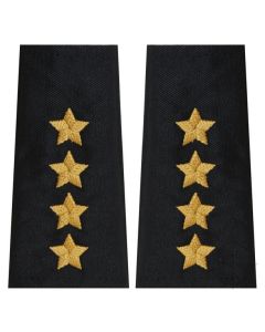 Погони для куртки/светра Державної пожежної охорони - Старший капітан
