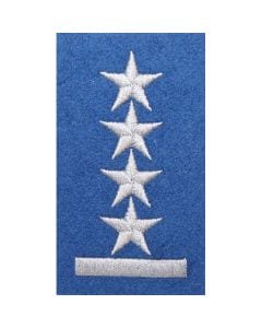 Військове звання на берет Війська Польського (синій /вишивка) – капітан