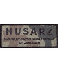 Emblemat "Husarz Wrocław" - prostokątny