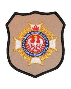 Emblemat naramienny Ochotniczej Straży Pożarnej GOLD I