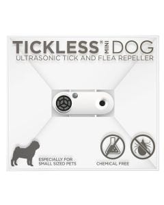 Ultradźwiękowy odstraszacz kleszczy TickLess Mini dla zwierząt - biały
