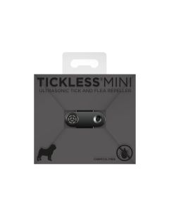 Ultradźwiękowy odstraszacz kleszczy TickLess Mini dla zwierząt - czarny