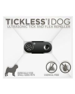 Ultradźwiękowa ochrona przed kleszczami TickLess Pet Mini - dla zwierząt - Black
