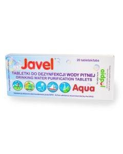 Tabletki Javel Aqua do uzdatniania wody - 20 szt.