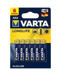 Bateria Varta Longlife LR03 AAA - 6 szt.