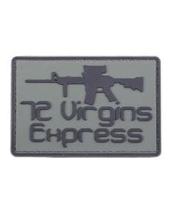 Naszywka 3D - 72 Virgins Express