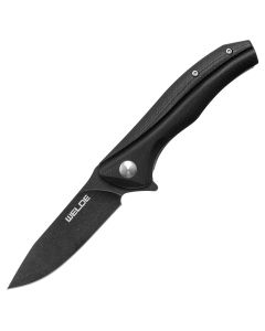Nóż składany Welde D2F37 D2 Steel - Black