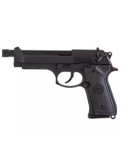 Pistolet GBB SRC SR92 z tłumikiem - Czarny