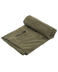 Ręcznik szybkoschnący Mil-Tec mikrofibra - olive 60 x 120 cm