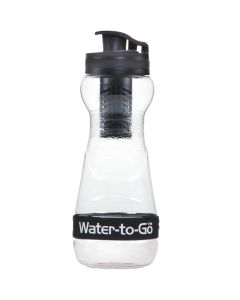 Butelka z filtrem Water-to-Go 500 ml GO! - Czarna