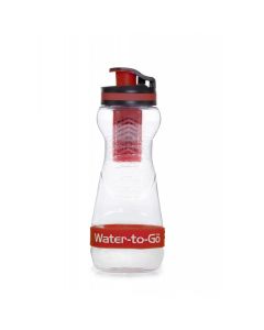 Butelka z filtrem Water-to-Go 500 ml GO! - Czerwona