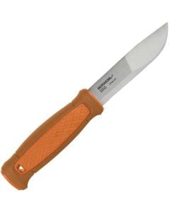 Nóż Mora Kansbol Stainless z zestawem survivalowym - Burnt Orange