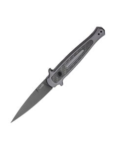 Nóż sprężynowy Kershaw Launch 8 Auto Stiletto Grey Black