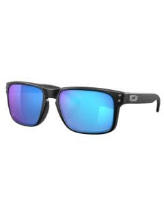 Okulary przeciwsłoneczne Oakley Holbrook Matte Black Prizm Sapphire Irid Polarized