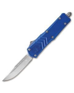 Nóż sprężynowy CobraTec OTF Small FS-X Blue D2