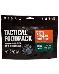 Żywność liofilizowana Tactical Foodpack - Kurczak curry z ryżem 100 g