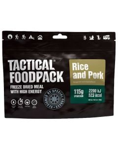 Żywność liofilizowana Tactical Foodpack - Wieprzowina z ryżem 115 g