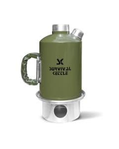 Czajnik turystyczny Survival Kettle Green - 1,2l