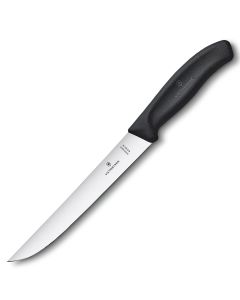 Nóż kuchenny Victorinox Swiss Classic Black - do porcjowania 18 cm