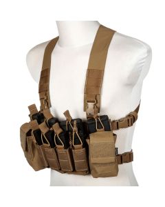Kamizelka taktyczna PEW Tactical Chest Rig D3CRX - Coyote Brown