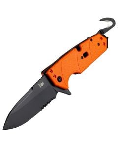 Nóż składany Hogue HK 54214 Karma Orange Serr