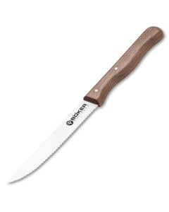 Nóż kuchenny Boker Solingen Classic z ząbkami Olive