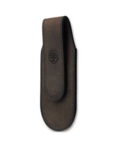 Etui Boker Magnetic Leather Pouch Brown Small