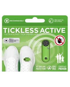 Ultradźwiękowa ochrona przed kleszczami TickLess Active - dla ludzi - Green
