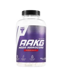 AAKG Mega Hardcore Trec 240 kapsułek - suplement diety