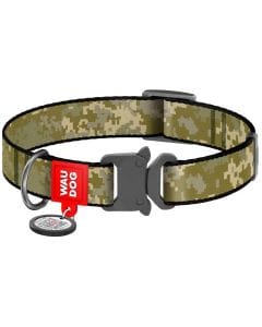 Obroża dla psa WauDog XL Cobra 35 mm - Military Camo