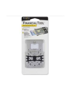 Multitool Nite Ize FinancialTool RFID Blocking Wallet Steel