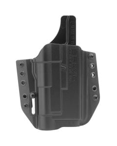 Kabura OWB prawa Bravo Concealment do pistoletu Glock 17/19/22/23/31/32 z latarką TLR-1 HL - Black