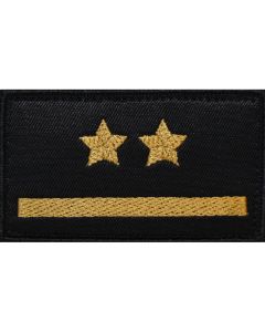 Погонний військовий знак розрізнення для казарменого одягу - Державна пожежна охорона - Молодший капітан
