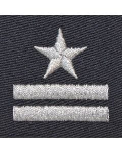 Військове звання на парадну пілотку Повітряних Сил сталевого кольору – майор