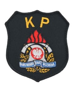 Emblemat naramienny Państwowej Straży Pożarnej "Komenda Powiatowa"