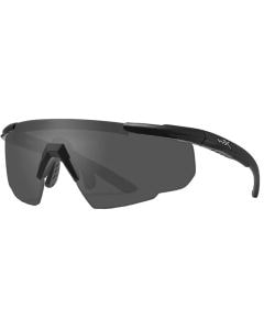 Okulary ochronne Wiley X Saber Advanced Set 2in1 - Smoke Grey/Clear/Matte Black