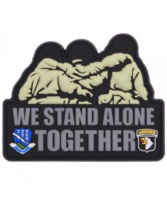 Naszywka 101 Inc. We Stand Alone Together 3D PVC