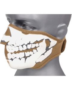 Maska neoprenowa 3D Skull - Coyote Brown