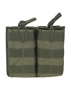 Podwójna ładownica Voodoo Tactical Double Open Top Mag Pouch na magazynki M4 / M16 - Olive Drab