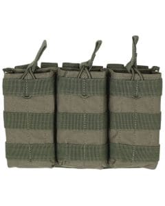 Potrójna ładownica Voodoo Tactical Triple Open Top Mag Pouch na magazynki M4 / M16 - Olive Drab