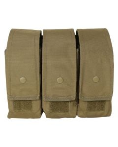 Potrójna ładownica Voodoo Tactical M4 / AK47 Triple Mag Pouch - Coyote