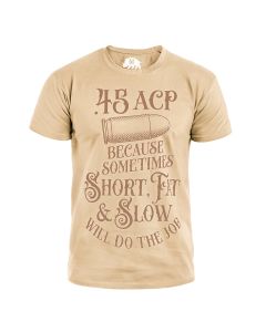 Koszulka T-shirt War Hog .45 ACP - Coyote